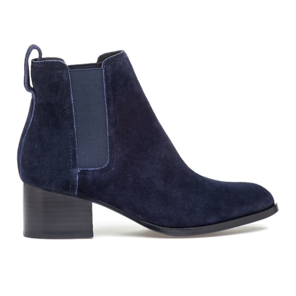 Rag and bone Navy suede walker boot